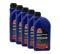 Millers Oils Trident Professional C2/c3 5W-30 5W30 Fully Syn Engine Oil 5 X 1 L