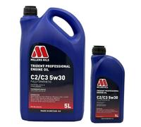 Millers Oils Trident Professional C2/c3 5W-30 5W30 Fully Syn Engine Oil 6 Litres