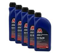 Millers Oils Trident Professional C3 5W-30 5W30 Fully Synth Engine Oil 5 X 1 L