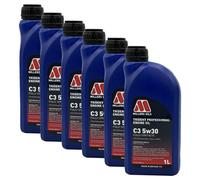 Millers Oils Trident Professional C3 5W-30 5W30 Fully Synth Engine Oil 6 Litres