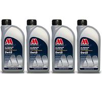Millers Oils XF Premium 0w40 A3/B4 SN 229.5 505.00 LL01 Engine Oil, 4 Litre