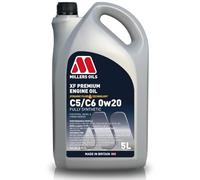 Millers Oils XF Premium C5/C6 0w20 Fully Synthetic Engine Oil, 5 litres