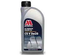 Millers Oils XF Premium C5 VW 0w20 0w-20 Fully Synthetic Engine Oil - 1 Litre 1L