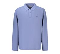 Millers River Long-Sleeve Pique Polo - male - Timberland - Polo Shirts - Blue - S - Tops S