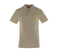 Millers River Short-Sleeve Stretch Polo - male - Timberland - Polo Shirts - Beige - L - Tops L