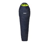 MILLET - Baikal 1100 Reg Saphir Sleeping Bag - Unisex - Blue | Comfortable mummy shape, adjustable hood, inner pocket, synthetic insulation, moisture management
