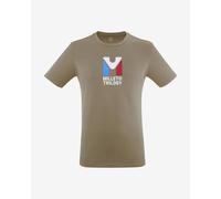 Millet Chamonix Trilogy Short Sleeve T-shirt brown beige - S