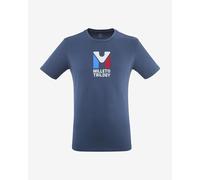 Millet Chamonix Trilogy Short Sleeve T-shirt navy blue - XS