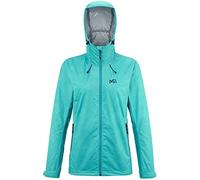 MILLET - Fitz Roy III JKT W - Women's Hardshell Jacket - Waterproof and Breathable Dryedge Membrane - Approach, Hiking, Trekking, Lifestyle - Blue