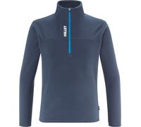 Millet - Fleece Polartec® - Ubic Lightgrid PO M Saphir for Men in Recycled Polyester - Size S - Navy Navy S