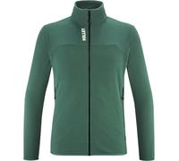 Millet - Fleeces in Polartec® - Ubic Lightgrid Jkt M Bottle for Men - Size S - Green Green