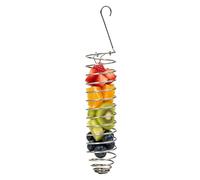 Millet Holder - Easy to Install, Bird Feeder | Hanging Parrot Foraging Food Dispenser with Tray | Interactive Bird Feeding Station for Parakeets Cockatiels Finches Canaries