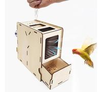 Millet Husk Separator, Bird Feed Grain Blowing Machine, Shell Separator, Adjustable Grain Separator Machine, Chaff Blowing Machine, Practical Bird Feed Skin Blower for Millet Grains