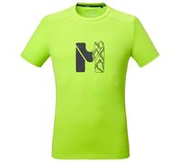 Millet - Kamet Map Short Sleeve Macaw Green - M - Hiking tee-shirt