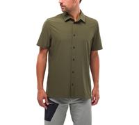 Millet - Lightweight, breathable stretch shirt - Seneca Stretch Shirt SS M Grape Leaf for Men - Size M - Green Green M