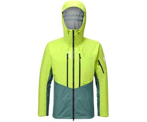 Millet - Men's ski touring jacket - M White 3L Jkt M Bottle Macaw Green for Men - Size S Green S