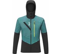 Millet - Men's ski touring jacket - Rutor XCS Air Hoodie M Bottle Black for Men - Size L - Green Green L