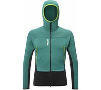 Millet - Men's technical fleece in Polartec® - Fusion Grid Hoodie M Bottle Black for Men - Size XL - Green Green XL