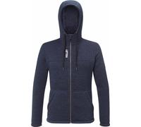 Millet - Men's Warm Fleece - Chamonix Knitwarm Hood M Navy for Men in Wool - Size S Navy S