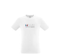 MILLET Short Sleeve Organic Cotton Hiking T-Shirt - TS SS M White