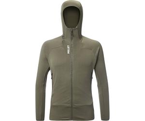 Millet - Stretch, breathable fleece - Kamet Grid HD M Grape Leaf for Men in Recycled Polyester - Size M - Green Green M