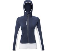 Millet - Stretch, breathable fleece - Kamet Grid HD W Saphir Foggy Dew for Women in Recycled Polyester - Size S - Navy Navy S