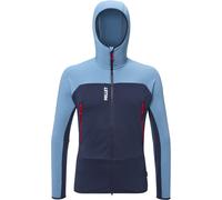 Millet - Stretch fleece jacket with zip Polartec® - Fusion Grid Hoodie M Coronet Blue Saphir for Men - Size XL Blue XL