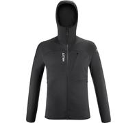 Millet - Stretch fleece with zip - Lokka Hoodie III M Black for Men - Size M Black M