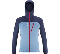 Millet - Stretch fleece with zip - Lokka Hoodie III M Coronet Blue Saphir for Men - Size M Blue M