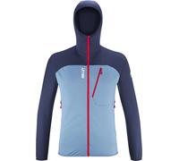 Millet - Stretch fleece with zip - Lokka Hoodie III M Coronet Blue Saphir for Men - Size S Blue S