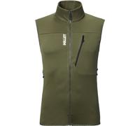 Millet - Stretch fleece with zip - Lokka Vest III M Grape Leaf for Men in Recycled Polyester - Size M - Green Green M