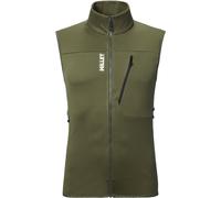 Millet - Stretch fleece with zip - Lokka Vest III M Grape Leaf for Men in Recycled Polyester - Size XL - Green Green XL