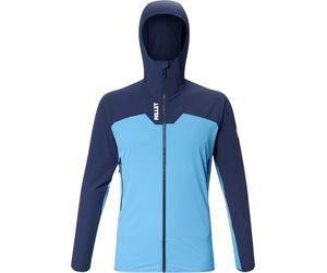 Millet - Stretch mountaineering jackets - Kamet XCS Light Hoodie M Coronet Blue Saphir for Men in Softshell - Size M Blue M
