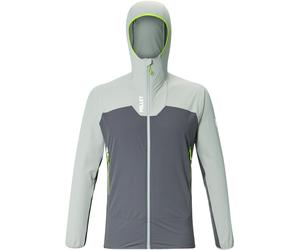 Millet - Stretch, water-repellent mountaineering jackets - Kamet XCS Light Hoodie M Tarmac Granite for Men in Softshell - Size L - Grey Grey L