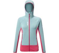 Millet - Stretchy, breathable fleece - Kamet Grid HD W Aquatic Holly Berry for Women in Recycled Polyester - Size M - Blue Blue M