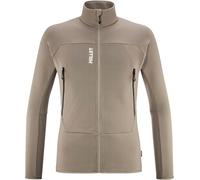 Millet - Technical fleeces in Polartec® - Fusion Grid Jkt M Dorite for Men - Size L - Khaki Khaki