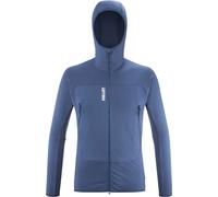 Millet - Technical stretchy fleece - Fusion Grid Hoodie M Dark Denim for Men - Size M - Navy Navy M