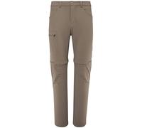 MILLET UBIC Convertible Stretch Zip Off Hiking Pants Men Versatile Brown