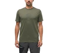 MILLET UBIC Light Men's T-Shirt, Hiking, Polyester, Quick Dry, Red