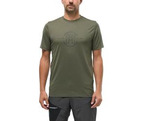 MILLET UBIC Light Men's T-Shirt, Hiking, Polyester, Quick Dry, Red
