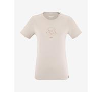 Millet Ubic Light Short Sleeve T-shirt Beige XS Woman