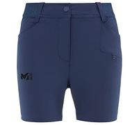MILLET - Wanaka Stretch Short II W - Women's Shorts - Breathable - Hiking, Trekking, Lifestyle - Blue