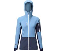 Millet - Women's ski touring jacket - Pierra Ment Hoodie W Coronet Blue Saphir for Women in Silicone - Size L Blue L