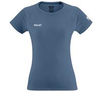 Millet - Women's Fusion S/S T-Shirt - T-shirt size M, blue
