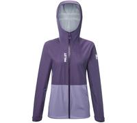 MILLET Women's Hiking Jacket Waterproof Breathable 10K (FR/ES, Alpha/Letters, S, Regular Size, Purple, 10K)