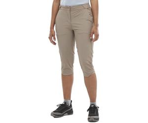 MILLET Women's Hiking Stretch Water Repellent Capri Trousers - UBIC Beige