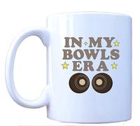 Millhouse Prints in My Bowls Era Mug - Funny Lawn Bowls Coffee Cup for Players 11oz White Ceramic Coffee Cup