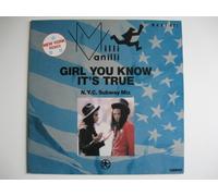 MILLI VANILLI - GIRL YOU KNOW IT'S TRUE (N.Y.C. SUBWAY MIX) (7'35) / GIRL YOU KNOW IT'S TRUE (G Spot Remix Beats) (4'58) - MAGIC TOUCH (3'22) (MAXI 45 Tours)