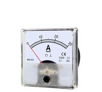 Milliampere Meter DC.1mA2mA3mA5mA10mA30mA50mA100mA300mA500mA1000mA Panel Size 50mm/80mm Direct Connection 1Pcs(DH-50 DC,5mA)