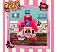 Millie and Friends Mouse in The House CO07394 Playset Croissant Coffee Toys, Collectible Toys, Imaginative Play, for Kids Ages 3-7